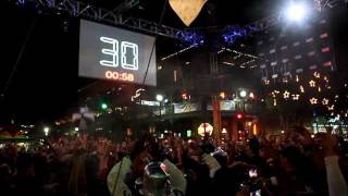 Happy New Years Countdown 2012 from Mill Ave Tempe Arizona [upl. by Mario400]