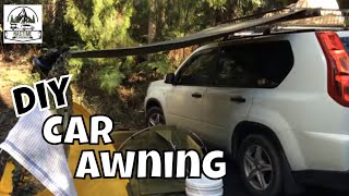 Make Your Own Affordable DIY Car Awning For Camping [upl. by Cybill564]