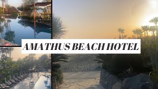 Amathus Beach Hotel Limassol Cyprus  Newly Renovated 5 Star Luxury Hotel [upl. by Neleh272]