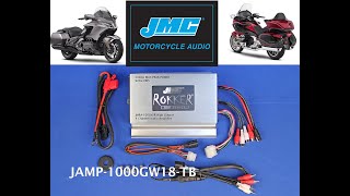 JMC ROKKER 1000XXR 4CH Amplifier Kit 20182024 Honda GoldWing TourStd [upl. by Adnilak744]