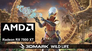 3DMark Wild Life Extreme  RX 7800XT  i5 13600k  Benchmark [upl. by Zilvia]