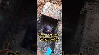 Biogas plant cleaning kerala subscribe construction home biogasplant cleaning biocleaning [upl. by Acilegna628]