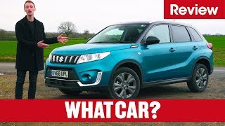 2021 Suzuki Vitara SUV review  What Car [upl. by Doownil541]