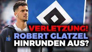 HSV GLATZEL verletzt sich im TESTSPIEL Muskelfaserriss Saison aus [upl. by Atteyram755]