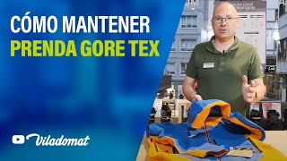 COMO LAVAR CORRECTAMENTE UNA PRENDA GORE TEX [upl. by Nybor]