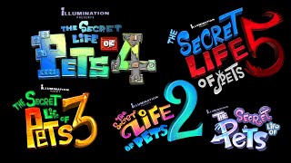 The Secret Life Of Pets 12345 Trailer Logos 20162033  REDESIGN CONCEPTS 4K [upl. by Munson485]