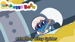 Itsy Bitsy Spider with Lyrics  Never give up🌟 Nursery Rhyme by Beggy bom [upl. by Hcurob]