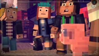 Minecraft storymode7 Gabriel and Petras death😢 [upl. by Huxham]