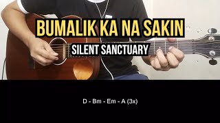 Bumalik Ka Na Sakin  Silent Sanctuary  Guitar Tutorial [upl. by Olav779]