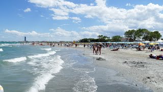 Beach Cesenatico Italy [upl. by Anelrac]