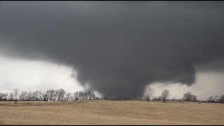 Massive LongTrack EF4 Tornado in Iowa Full  March 5 2022 [upl. by Annairda]