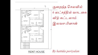 Rent house 20x30 ft east facing in tamil [upl. by Matheny]