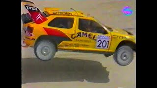 1991 Pharaohs Rally Raid  Citroen ZX Rallye Raid  Screensport [upl. by Loralie]