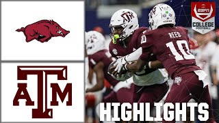 Arkansas Razorbacks vs Texas AampM Aggies  Full Game Highlights  ESPN College Football [upl. by Fassold]