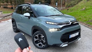 NEW Citroen C3 Aircross 2022  FIRST LOOK exterior amp interior Khaki Grey color [upl. by Beatrice]