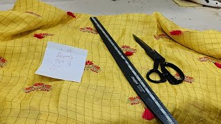 Designing wala frock cutting perfect ful video full video Afroz tailor [upl. by Thane]