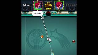 ❤️ Heart Win Game  8 Ball Pool Trick shots shorts devilsamegaming 8ballpool 8poolgame viral [upl. by Cone]