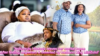 King MisiZululu first wife moves out after feeling neglected amp replaced by 3rd wife Nomzamo KaMyeni [upl. by Noryb604]