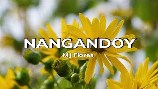 NANGANDOY  By Mj Flores lyrics video [upl. by Vaughn]