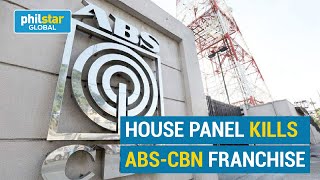 House panel kills ABSCBN franchise renewal bid [upl. by Elonore940]