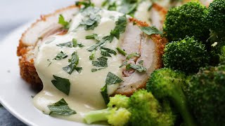 Crispy Creamy Chicken Cordon Bleu [upl. by Niletak]