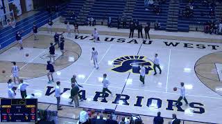 Wausau West High School vs WittenbergBirnamwood High School Mens JV Basketball [upl. by Frayda386]