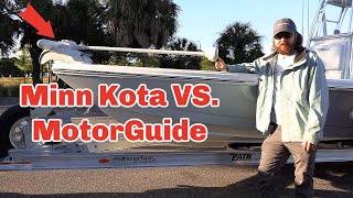 Trolling Motor Review Minn Kota vs MotorGuide [upl. by Gotcher418]