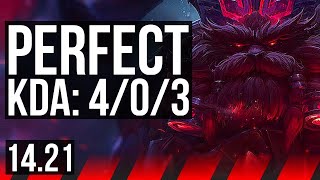 ORNN vs GWEN TOP  403  KR Master  1421 [upl. by Rocco]