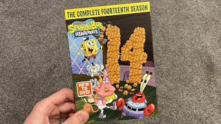 SpongeBob SquarePants The Complete 14th Season DVD Unboxing [upl. by Fritze]