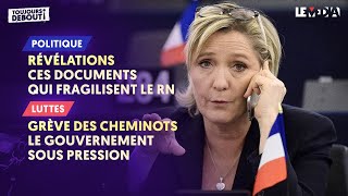 RÉVÉLATIONS  CES DOCUMENTS QUI ACCABLENT LE RNGRÈVE  LES CHEMINOTS EN COLÈRE CONTRE MACRON [upl. by Orat]