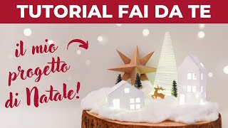 Le mie Decorazioni di NATALE Fai da te  Stile Nordico [upl. by Paco]