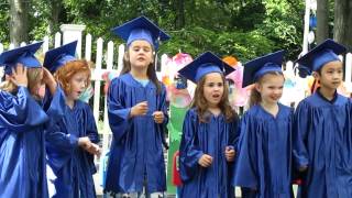 Moving up to Kindergarten Song Francescas Grad 2012 [upl. by Fleurette]