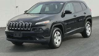 2016 Jeep Cherokee Sport Clinton Township Mount Clemens Sterling Heights Eastpointe Saint Clair [upl. by Sorrows587]