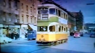 Old GLASGOW Trams no 9 Auchenshuggle to Clydebank for Joe ex 🚋 free subscribe Thank you Alrx [upl. by Finnie]