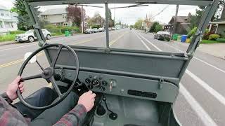 1947 Willys CJ2A  Cascadia Classic [upl. by Oiretule]