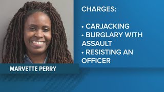 Jacksonville woman accused of trying to steal car in Ormond Beach with elderly couple still inside [upl. by Yrtneg261]