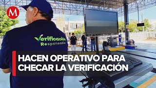 Revisan cumplimiento de verificación vehicular en Jalisco hasta ahora han aplicado 10925 multas [upl. by El]