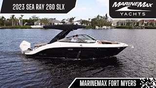 The 2023 Sea Ray 260 SLX Will Have You On The Water Longer With Its Power amp Attention To Detail [upl. by Valdemar762]