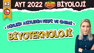 Biyoteknoloji  AYT Biyoloji Kamp2022 [upl. by Aaberg]