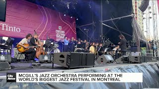 McGill’s Jazz Orchestra perform at the world’s biggest jazz festival [upl. by Juliann]