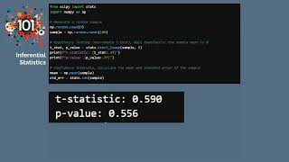 🔍 Day 7 of 101 Days of Data Science Inferential Statistics [upl. by Tarsuss]