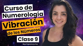 ¿CÓMO CONOCER la VIBRACIÓN de un NÚMERO 🌌 Curso de NUMEROLOGÍA [upl. by Gilletta]