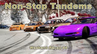 NonStop Assetto Corsa Drift Tandems  Weekend Recap 4 [upl. by Torp]