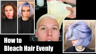 How to Bleach Hair Evenly [upl. by Nabila]