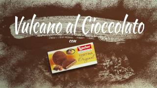 Loacker  Ricette a 4 mani  Vulcano al cioccolato con Loacker Gran Pasticceria Tortina [upl. by Rothenberg]