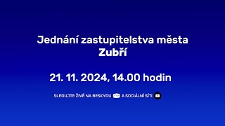 Jednání zastupitelstva města Zubří  21112024 [upl. by Mellicent]