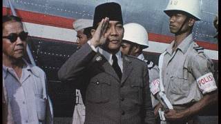 Indonesia the nation under President Sukarno in 1955 [upl. by Wind]