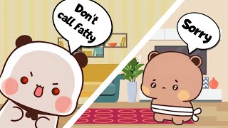 Gomu’s Huge Mistake🤣😂  Budu Dudu  Goma Peach  Cute Couple  Animation [upl. by Oiluig]