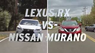 Lexus RX vs Nissan Murano  AutoNation [upl. by Lamee]