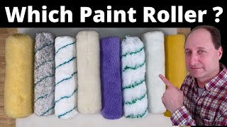 How to Choose a Paint Roller  Mistakes to Avoid [upl. by Idnek]